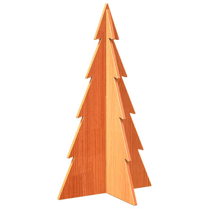 vidaXL Weihnachtsbaum Holz zum Schmücken 80 cm Massivholz Kiefer