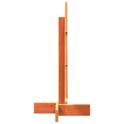 vidaXL Sapin de Noël à décorer Marron cire 60 cm Pin massif