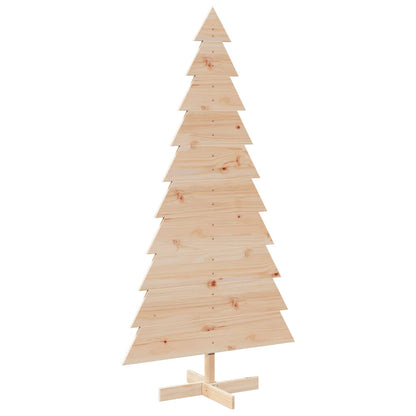 vidaXL Sapin de Noël à décorer 180 cm en pin massif