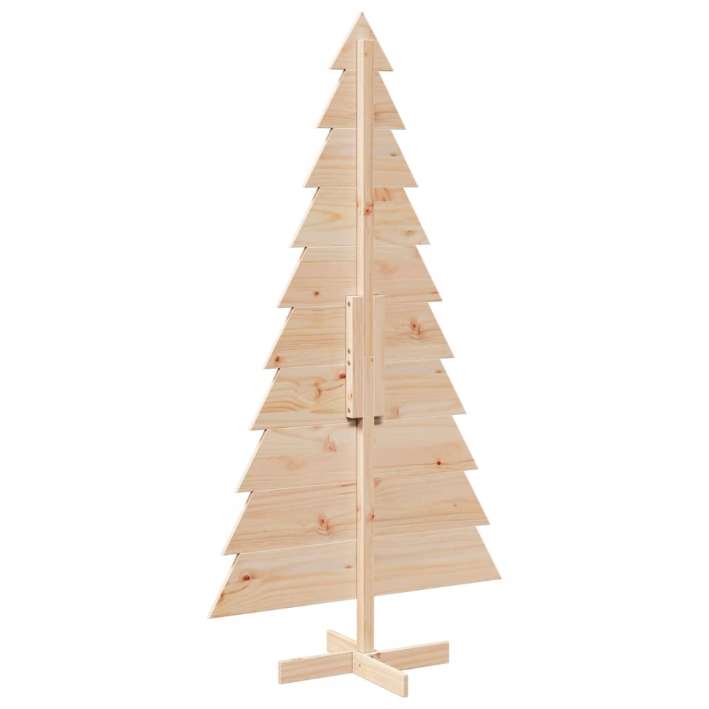 vidaXL Sapin de Noël à décorer 180 cm en pin massif