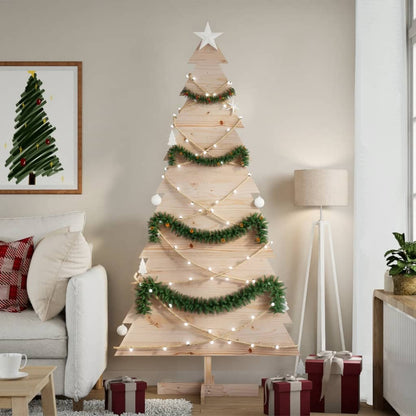 vidaXL Sapin de Noël à décorer 180 cm en pin massif