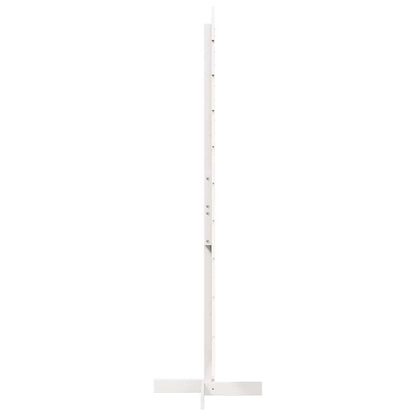 vidaXL Weihnachtsbaum zum Schmücken Weiß 180 cm Massivholz Kiefer