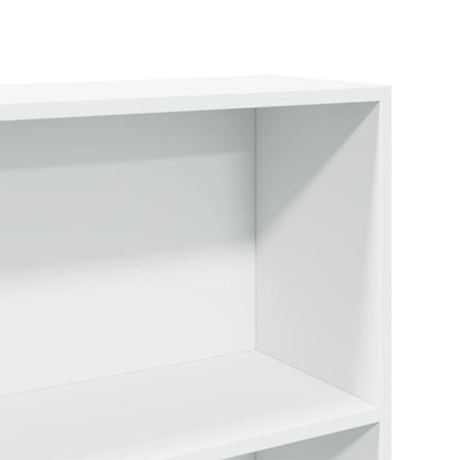 vidaXL Bibliothèque blanc 80x30x189 cm Bois d'ingénierie