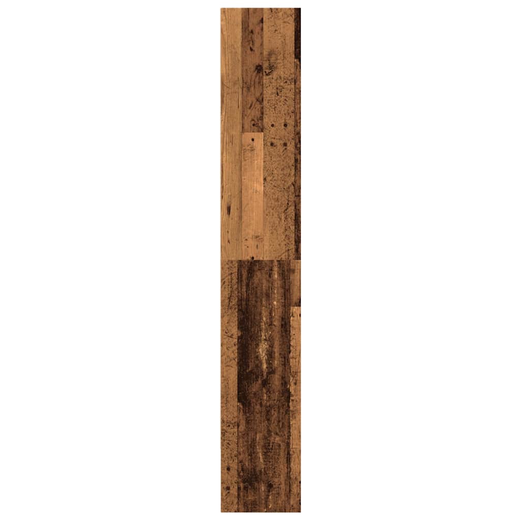 vidaXL Bücherregal Altholz-Optik 80x30x189 cm Holzwerkstoff