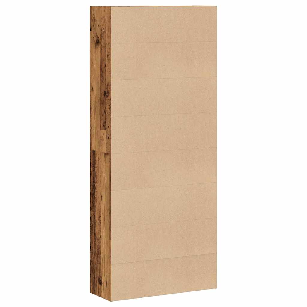 vidaXL Bücherregal Altholz-Optik 80x30x189 cm Holzwerkstoff