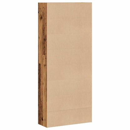 vidaXL Bücherregal Altholz-Optik 80x30x189 cm Holzwerkstoff