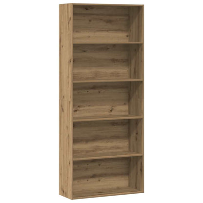 vidaXL Étagère chêne artisan 80x30x189 cm bois d'ingénierie