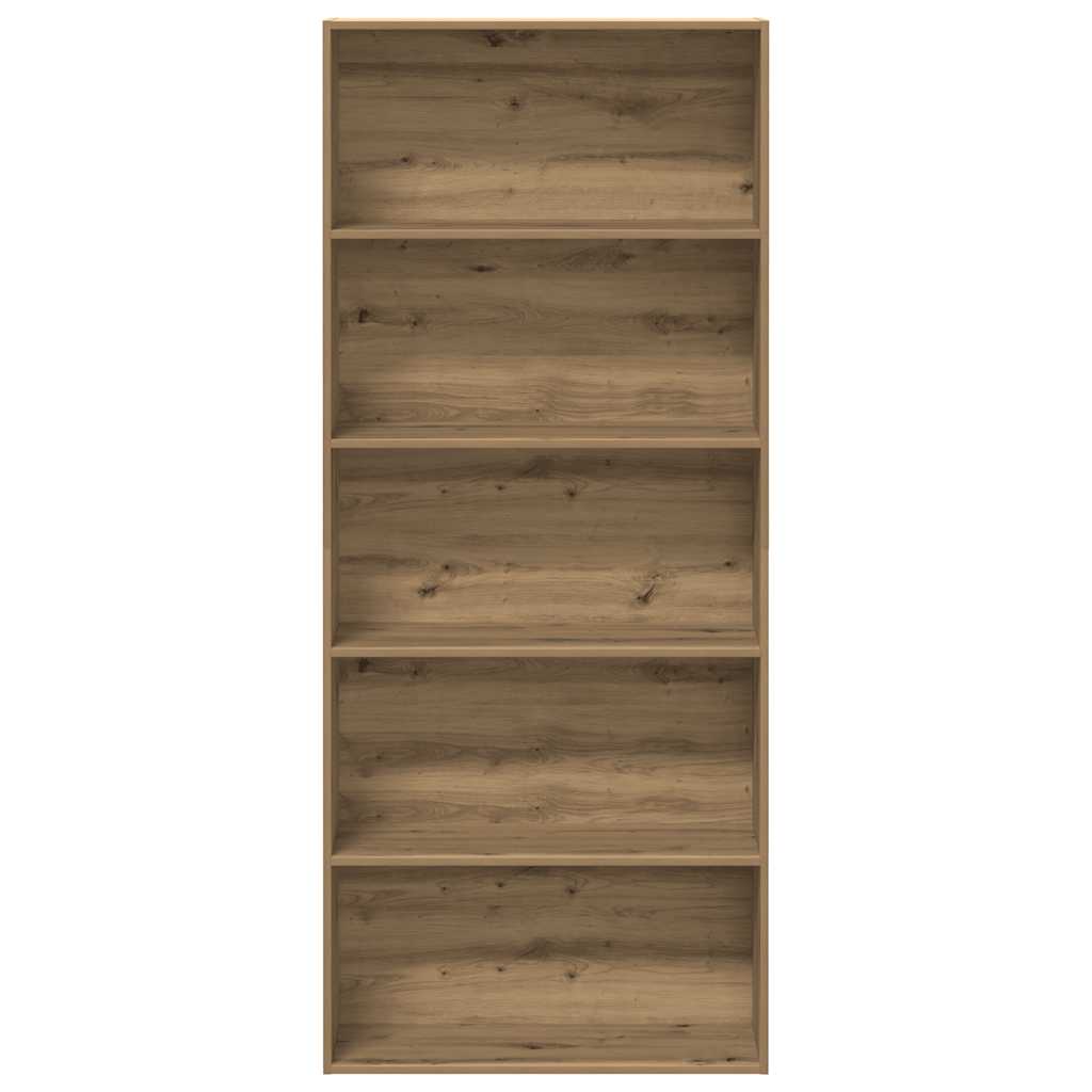 vidaXL Étagère chêne artisan 80x30x189 cm bois d'ingénierie