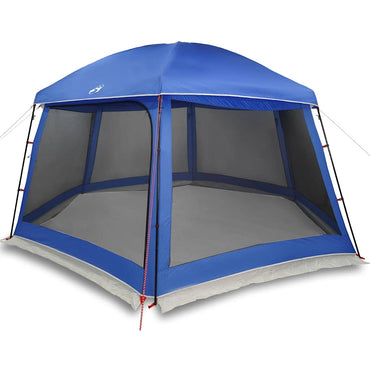 Tente de piscine vidaXL avec toile amovible, parois en maille, bleu azur 512x458cm