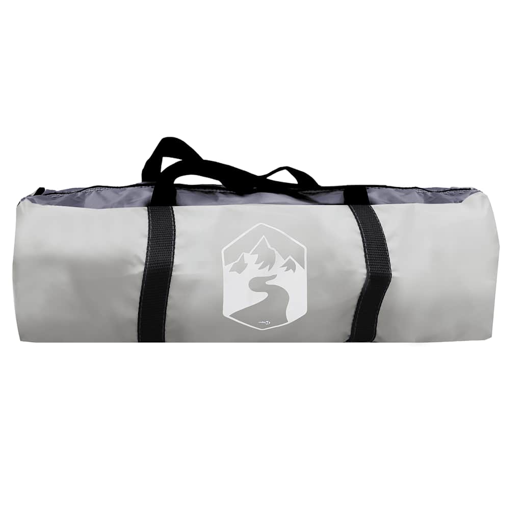 vidaXL Tente de piscine avec auvent amovible et moustiquaires Gris 512x458 cm
