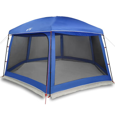 vidaXL Poolzelt mit abnehmbarem Überzelt Netzwänden Azurblau 618x532cm