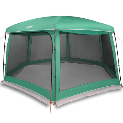 vidaXL Poolzelt mit abnehmbarem Überzelt Netzwänden Meergrün 670x590cm
