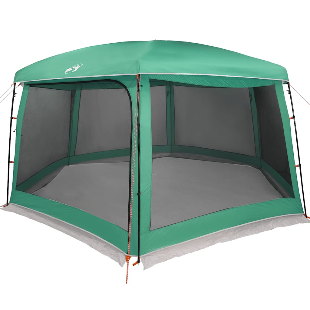 vidaXL Poolzelt mit abnehmbarem Überzelt Netzwänden Meergrün 670x590cm