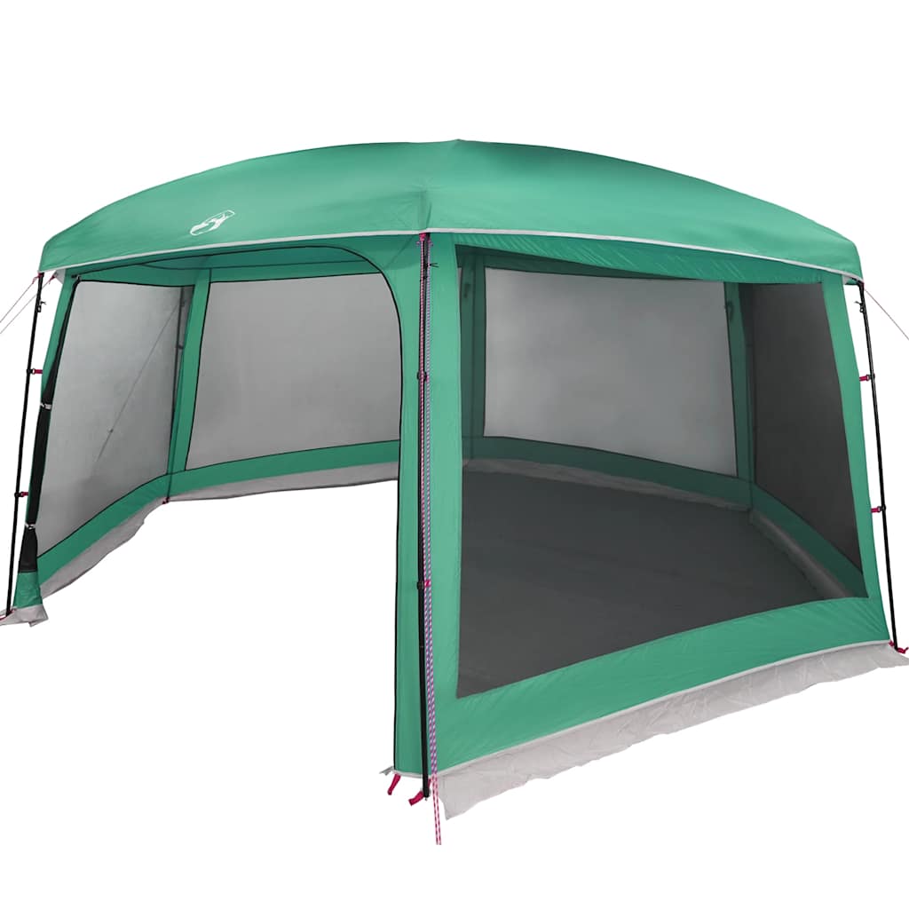 vidaXL Poolzelt mit abnehmbarem Überzelt Netzwänden Meergrün 670x590cm