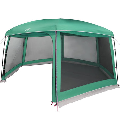 vidaXL Poolzelt mit abnehmbarem Überzelt Netzwänden Meergrün 670x590cm