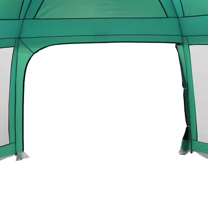 vidaXL Poolzelt mit abnehmbarem Überzelt Netzwänden Meergrün 670x590cm