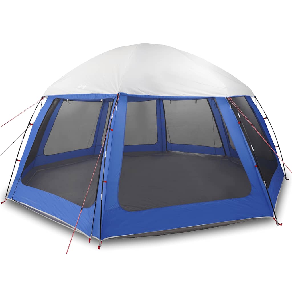vidaXL Poolzelt mit abnehmbarem Überzelt Netzwänden Azurblau 510x510cm