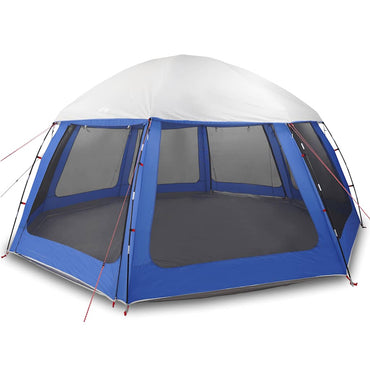 vidaXL Poolzelt mit abnehmbarem Überzelt Netzwänden Azurblau 510x510cm