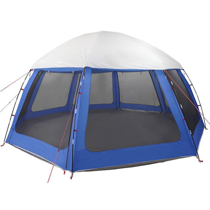 vidaXL Poolzelt mit abnehmbarem Überzelt Netzwänden Azurblau 510x510cm