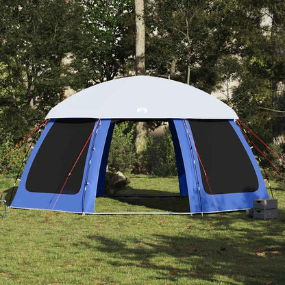 vidaXL Poolzelt mit abnehmbarem Überzelt Netzwänden Azurblau 510x510cm