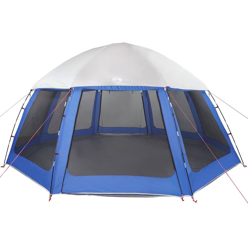 vidaXL Poolzelt mit abnehmbarem Überzelt Netzwänden Azurblau 510x510cm
