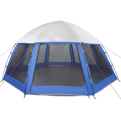 vidaXL Poolzelt mit abnehmbarem Überzelt Netzwänden Azurblau 510x510cm
