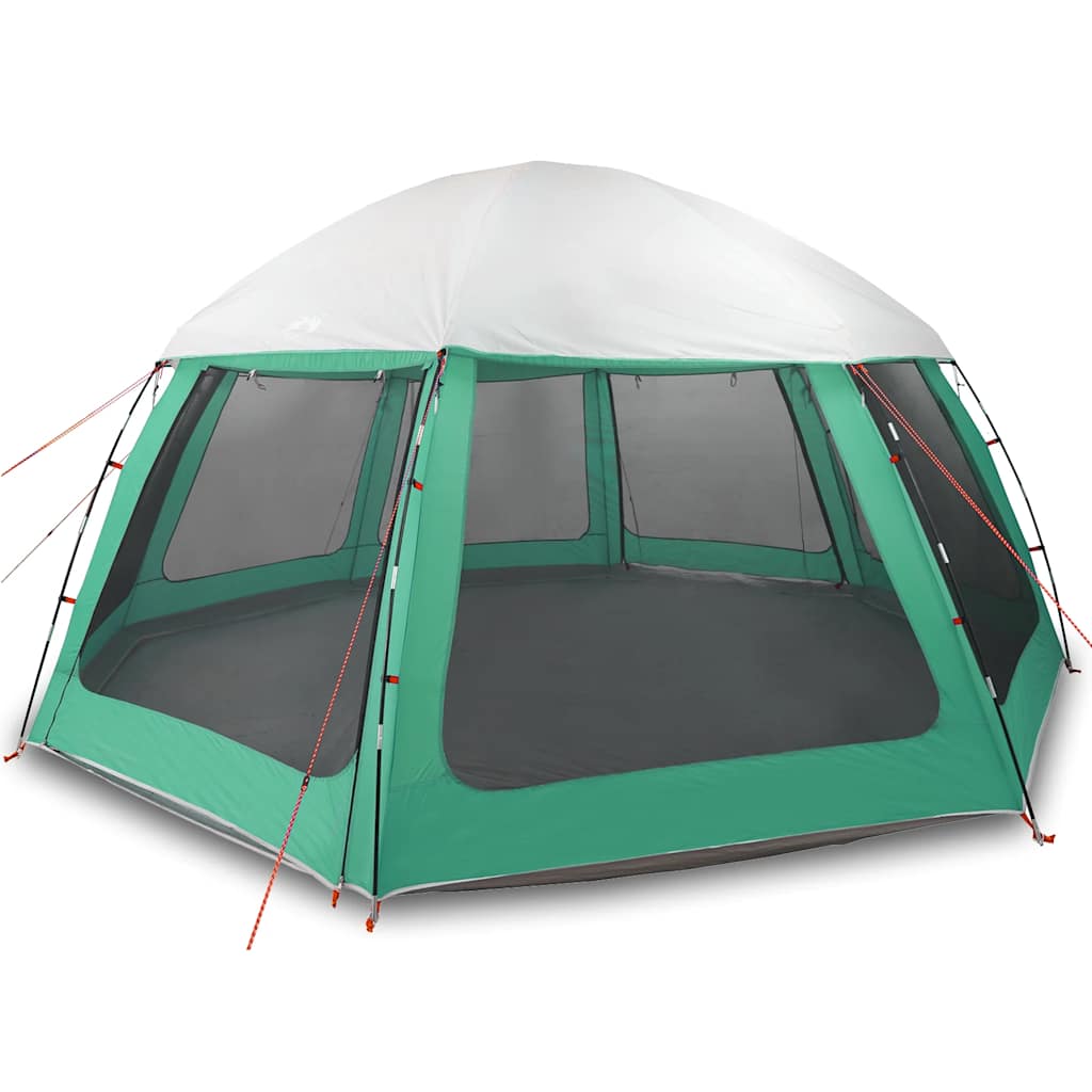 vidaXL Poolzelt mit abnehmbarem Überzelt Netzwänden Meergrün 510x510cm