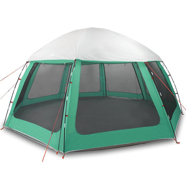 vidaXL Poolzelt mit abnehmbarem Überzelt Netzwänden Meergrün 510x510cm