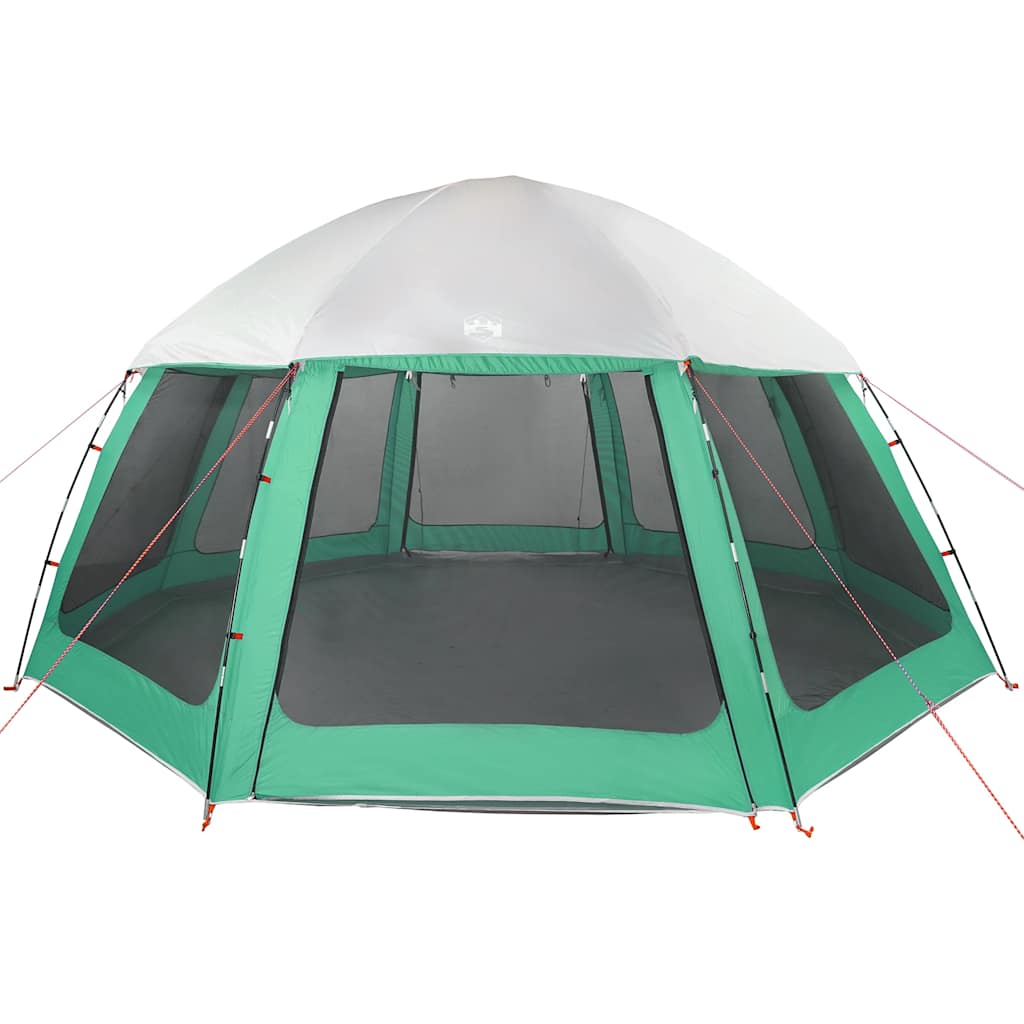 vidaXL Poolzelt mit abnehmbarem Überzelt Netzwänden Meergrün 510x510cm