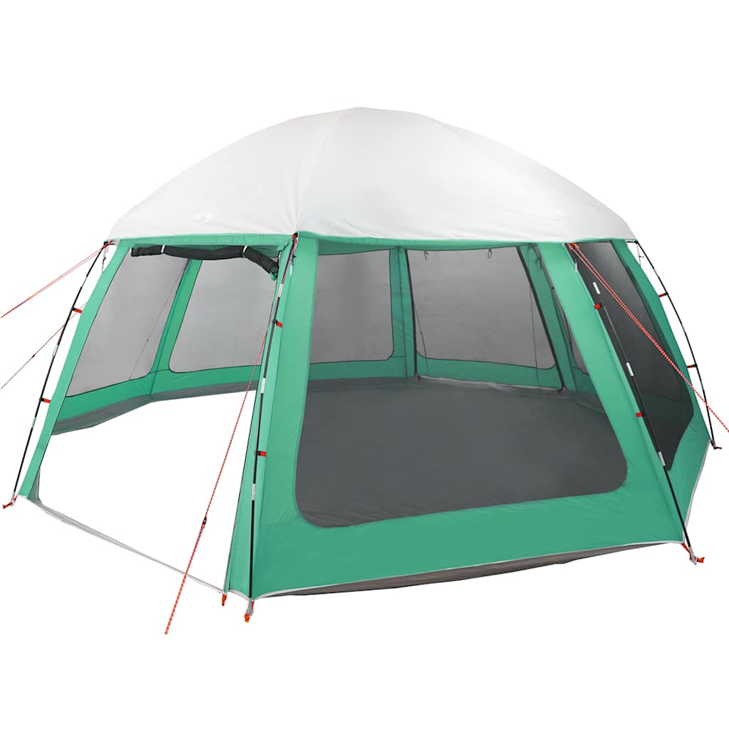 vidaXL Poolzelt mit abnehmbarem Überzelt Netzwänden Meergrün 510x510cm