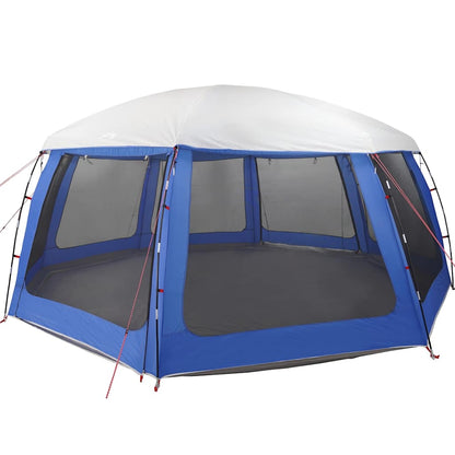 vidaXL Poolzelt mit abnehmbarem Überzelt Netzwänden Azurblau 690x690cm