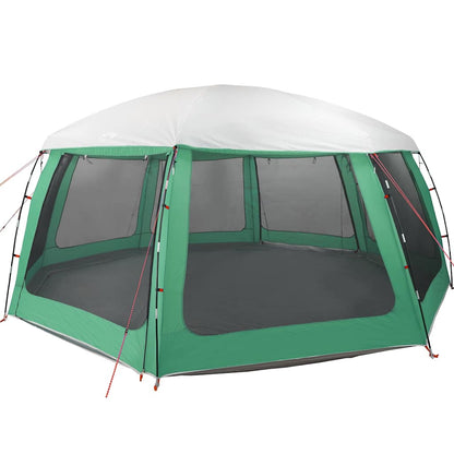 vidaXL Poolzelt mit abnehmbarem Überzelt Netzwänden Meergrün 690x690cm