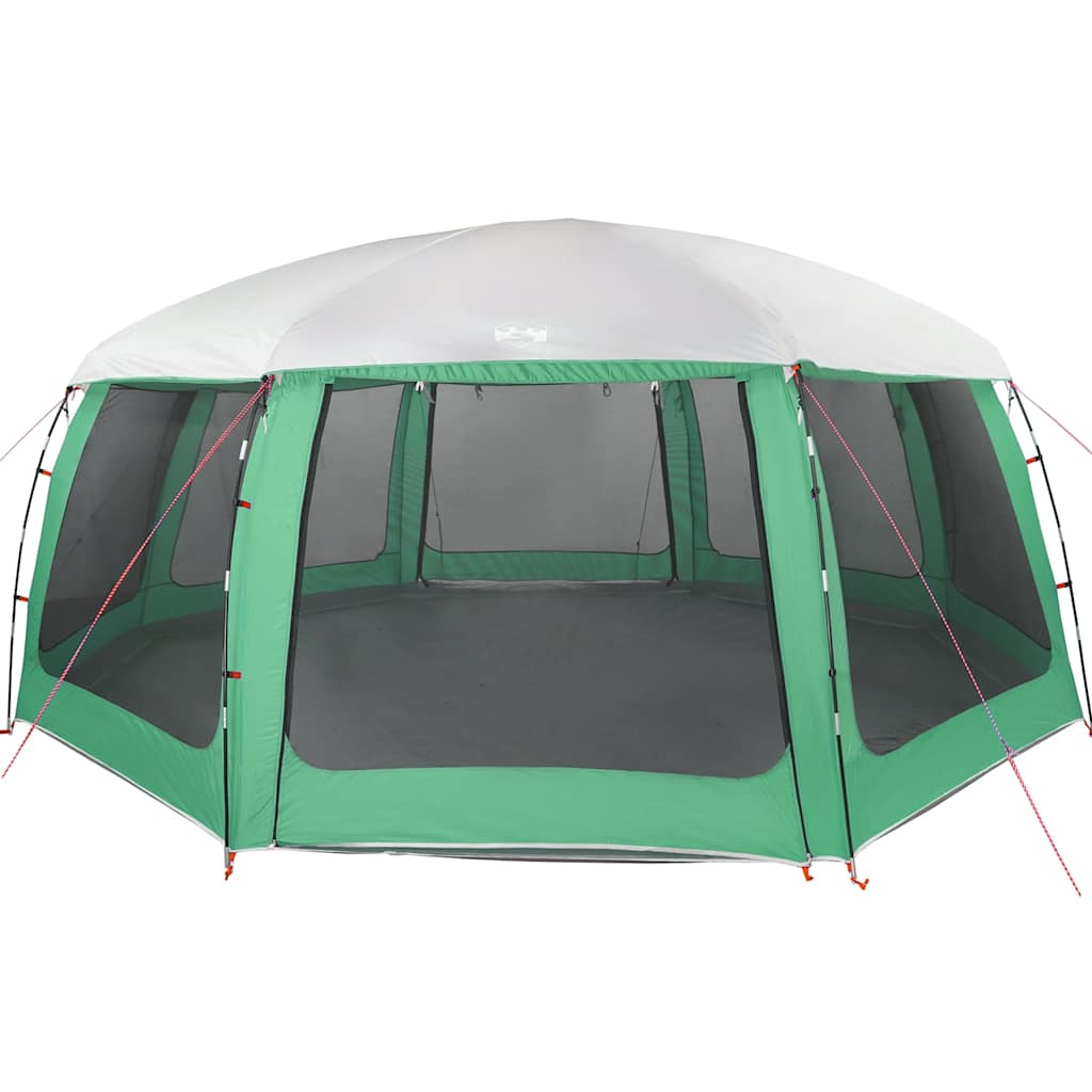 vidaXL Poolzelt mit abnehmbarem Überzelt Netzwänden Meergrün 690x690cm