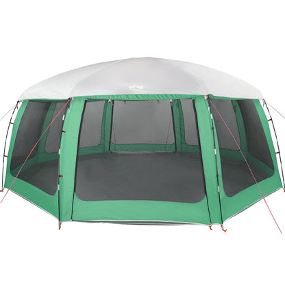 vidaXL Poolzelt mit abnehmbarem Überzelt Netzwänden Meergrün 690x690cm