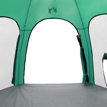 vidaXL Poolzelt Meergrün 366 x 305 x 231 cm Polyester und Fiberglas