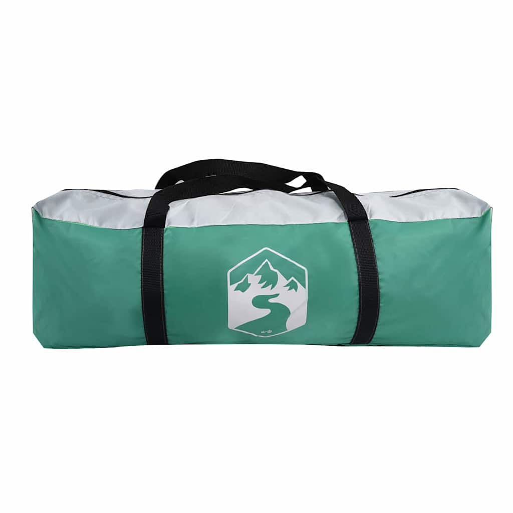 vidaXL Poolzelt Meergrün 366 x 305 x 231 cm Polyester und Fiberglas