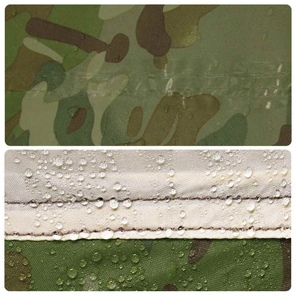 vidaXL Tente de Pêche 3 Personnes Motif Camouflage Imperméable