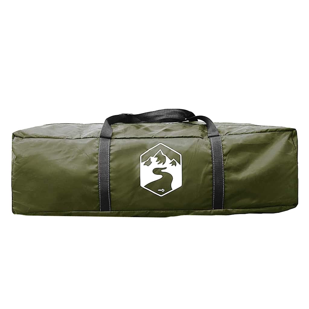 vidaXL Angelzelt Olive Grün 514 x 465 x 187 cm Polyester und Fiberglas