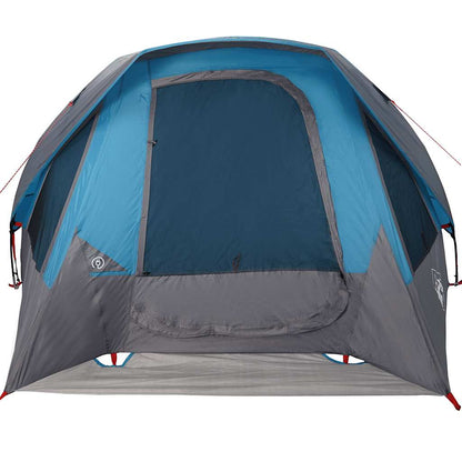 Tente familiale vidaXL pour 6 personnes, bleue, étanche