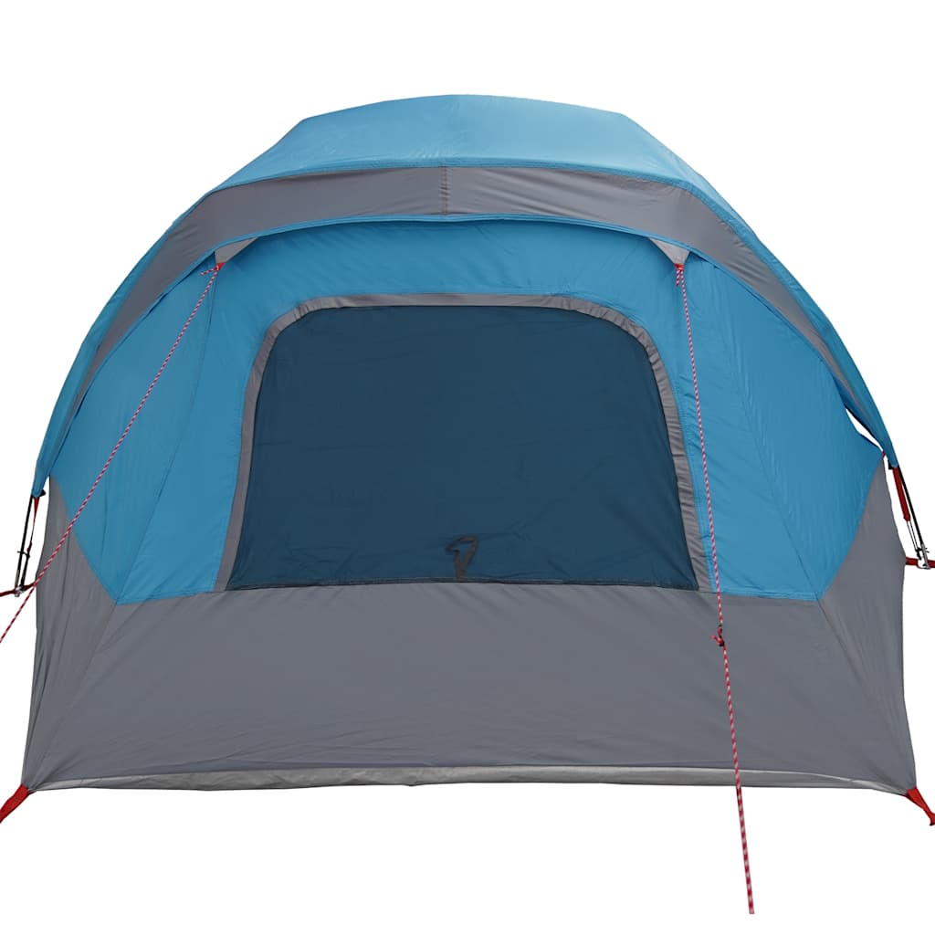 Tente familiale vidaXL pour 6 personnes, bleue, étanche