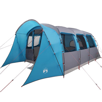 Familienzelt mit Dach Blau und Grau 576 x 325 x 213 cm