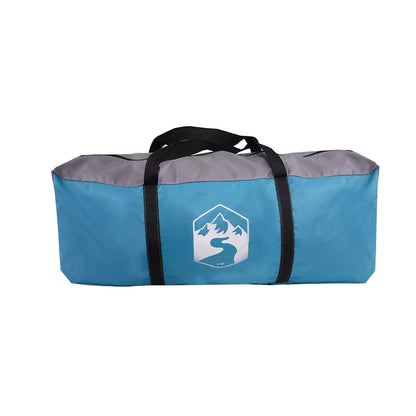 vidaXL Familienzelt mit Dach Blau und Grau 576 x 325 x 213 cm