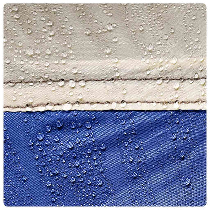 vidaXL Moskitonetz-Zelt mit Dach Azure Blau 320 x 320 x 218 cm