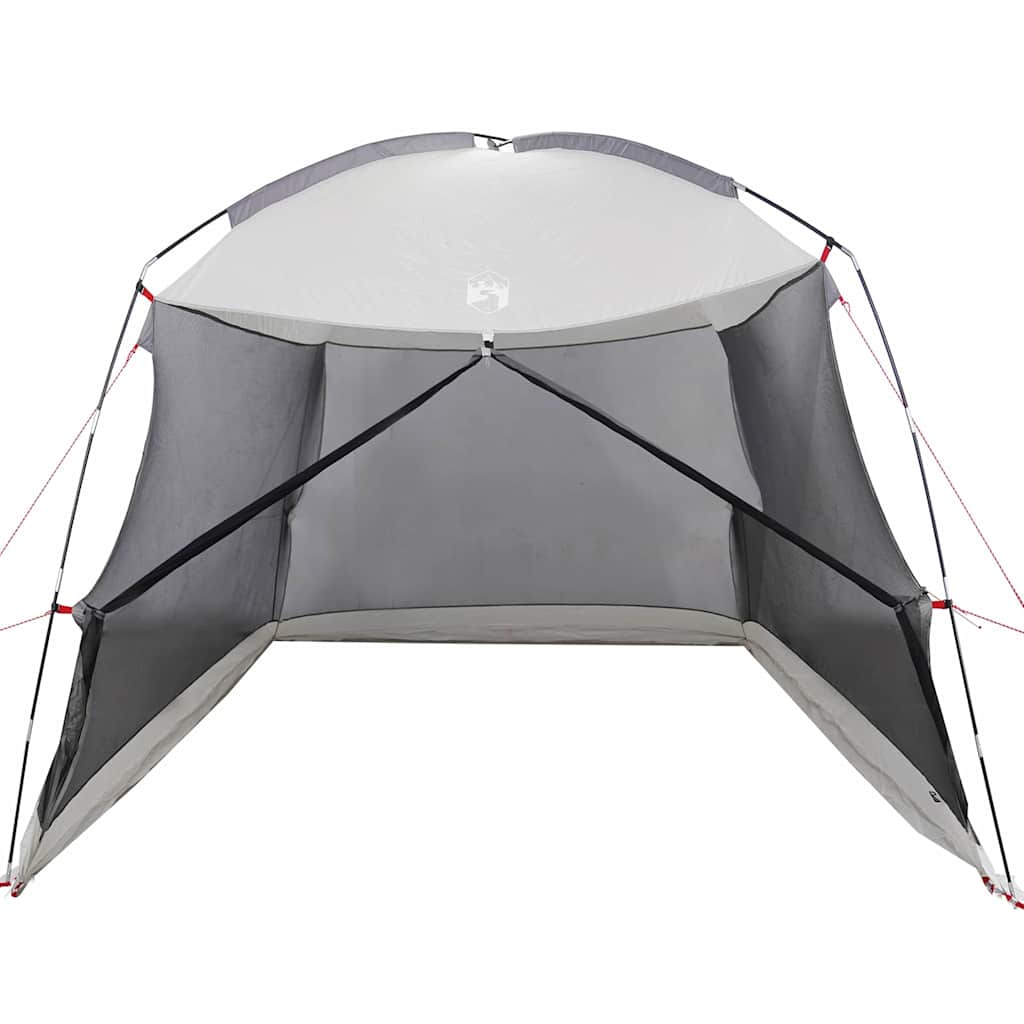 vidaXL Moskitonetz-Zelt mit Dach Grau 320 x 320 x 218 cm