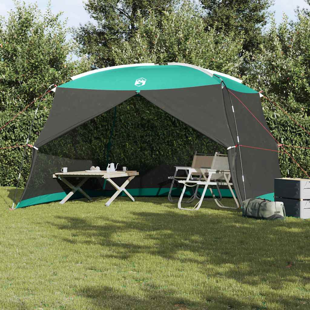vidaXL Moskitonetz-Zelt mit Dach Meergrün 380 x 380 x 225 cm