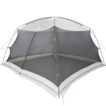 vidaXL Moskitonetz-Zelt mit Dach Grau 380 x 380 x 225 cm