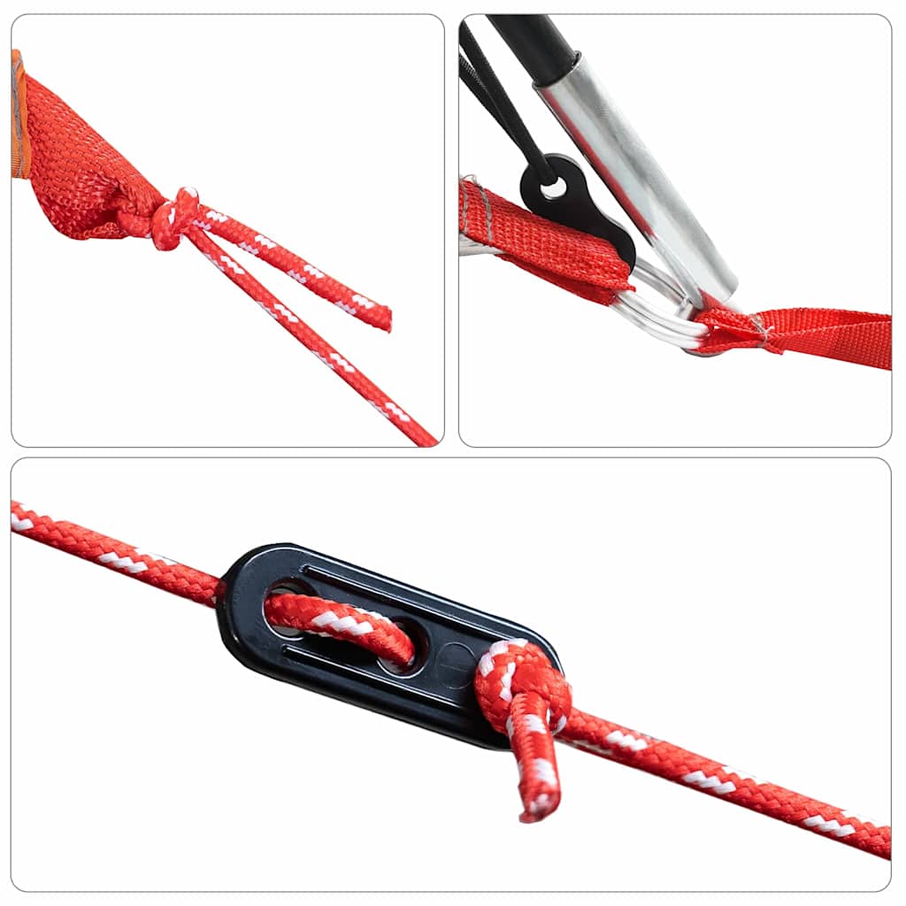 Moskitonetz-Zelt mit Dach Grau 434 x 434 x 230 cm