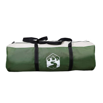 vidaXL Tente familiale avec toit Vert et beige 622 x 295 x 238 cm