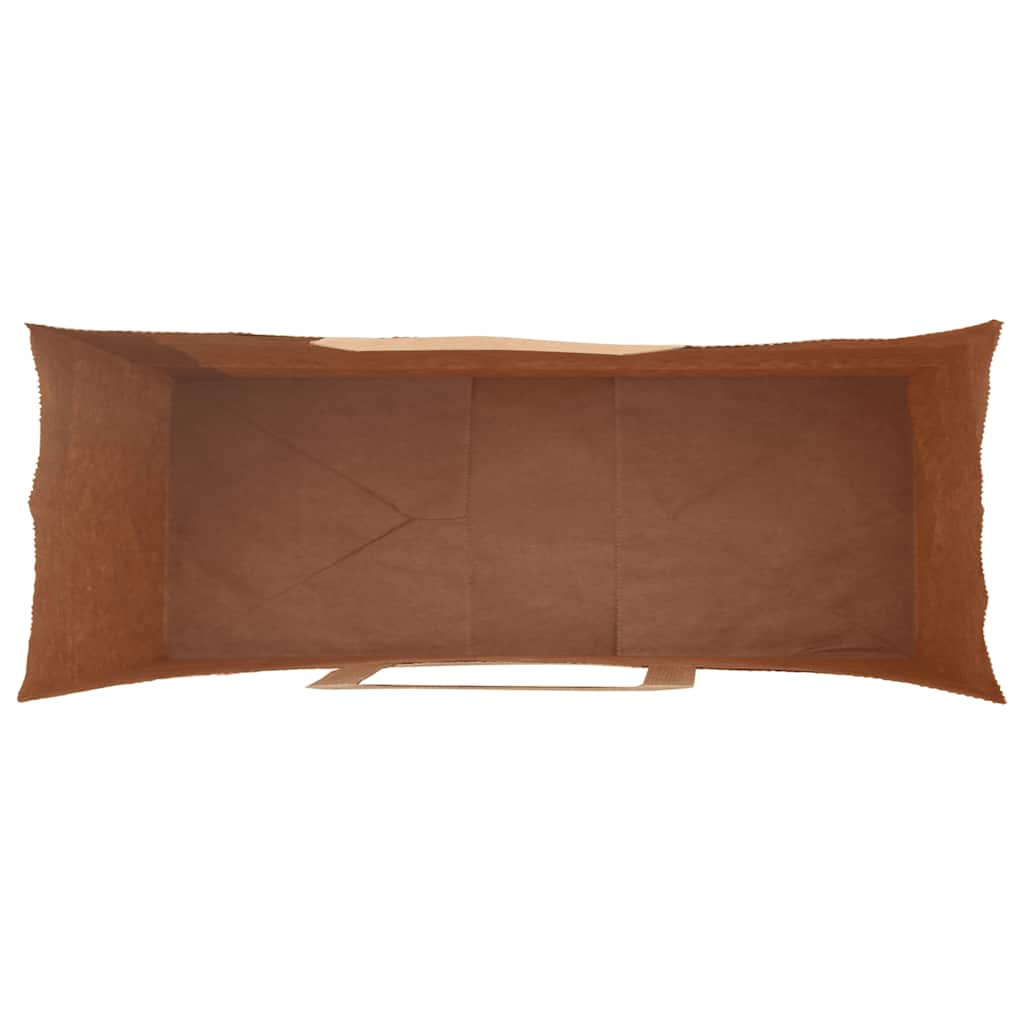 Papiertragetaschen 250 Stk. mit Henkeln Braun 32x12x42 cm
