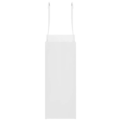 Papiertragetaschen 250 Stk. mit Henkeln Weiß 15x8x21 cm